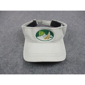 Rolex Hat Cap Visor Strap Back Mens Off White Cream Yacht Big Boat Series 2015